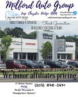 Milford Chrysler Jeep Dodge Ram's Logo