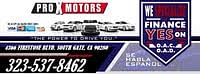 Pro X Motors's Logo