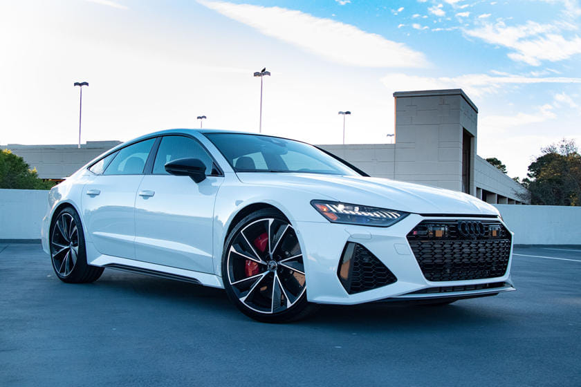 Audi rs7 white