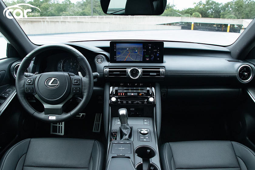 21 Lexus Is 350 F Sport Sedan Interior Review Seating Infotainment Dashboard And Features Carindigo Com