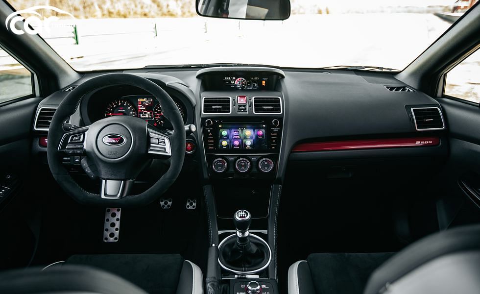 In detail roller begin 2019 Subaru WRX STI Sedan Interior Review - Seating, Infotainment,  Dashboard and Features | CarIndigo.com