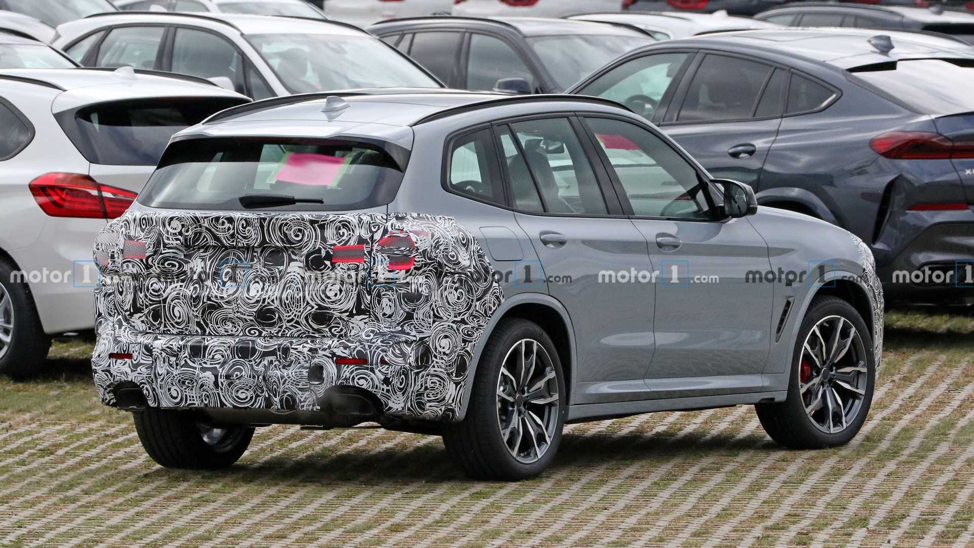 21 Bmw X3 Facelift Leaked Shows New Colour And Styling