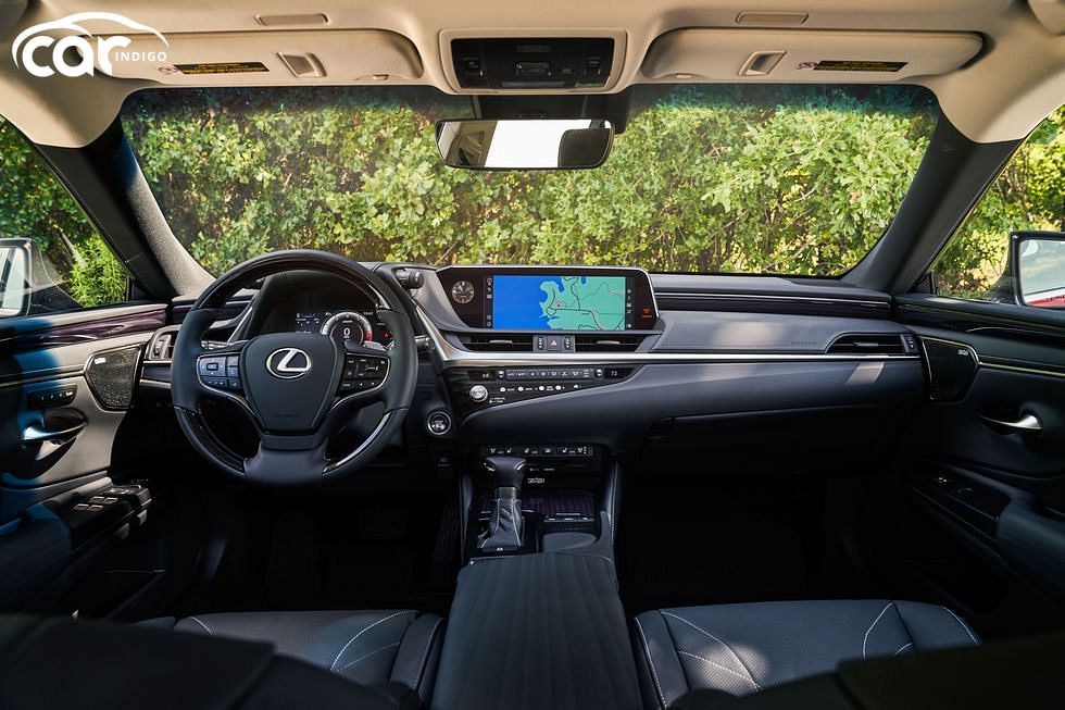 21 Lexus Es 350 F Sport Sedan Interior Review Seating Infotainment Dashboard And Features Carindigo Com