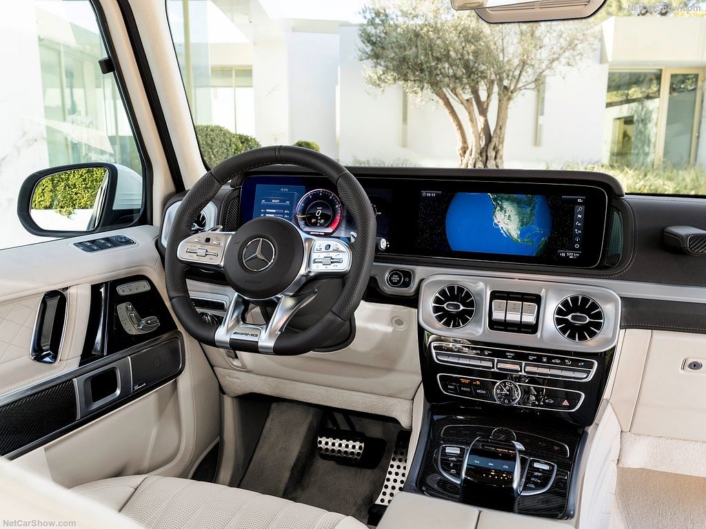 21 Mercedes Benz Amg G 63 Interior Review Seating Infotainment Dashboard And Features Carindigo Com