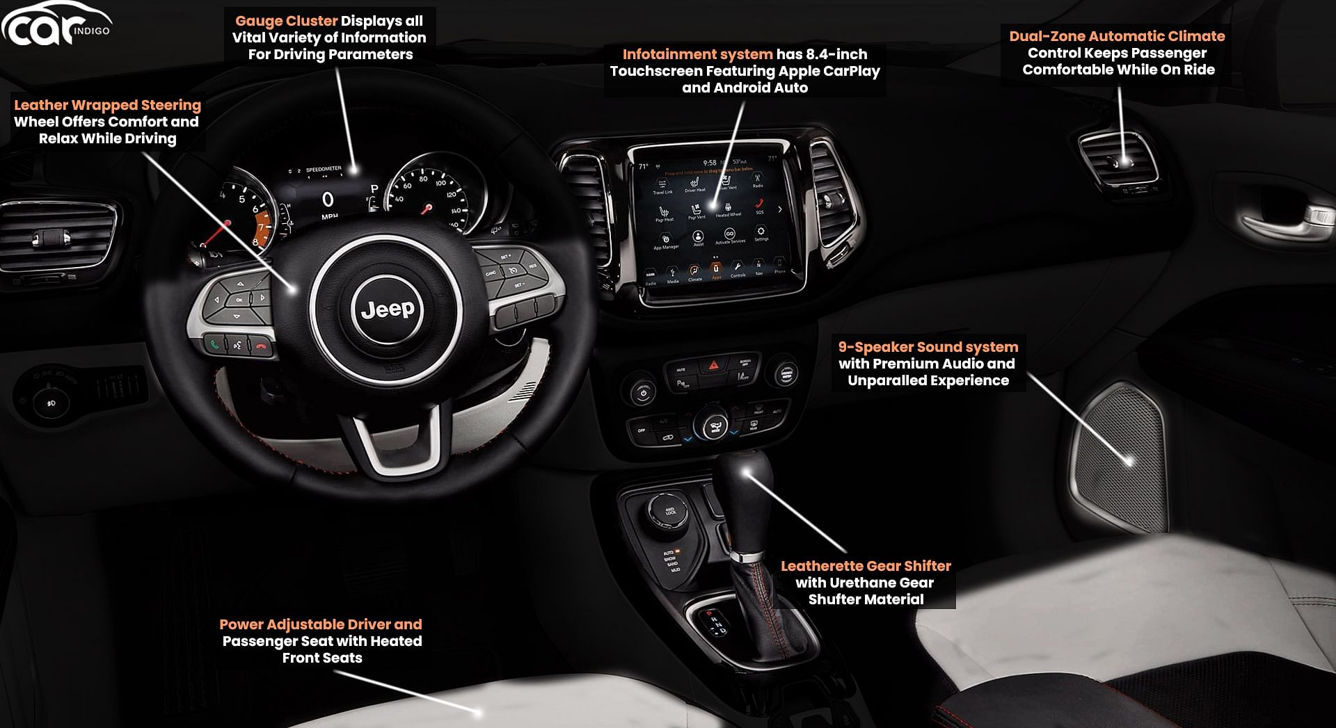 Jeep Compass - Compass Interior, Exterior Photos & Gallery | car&bike
