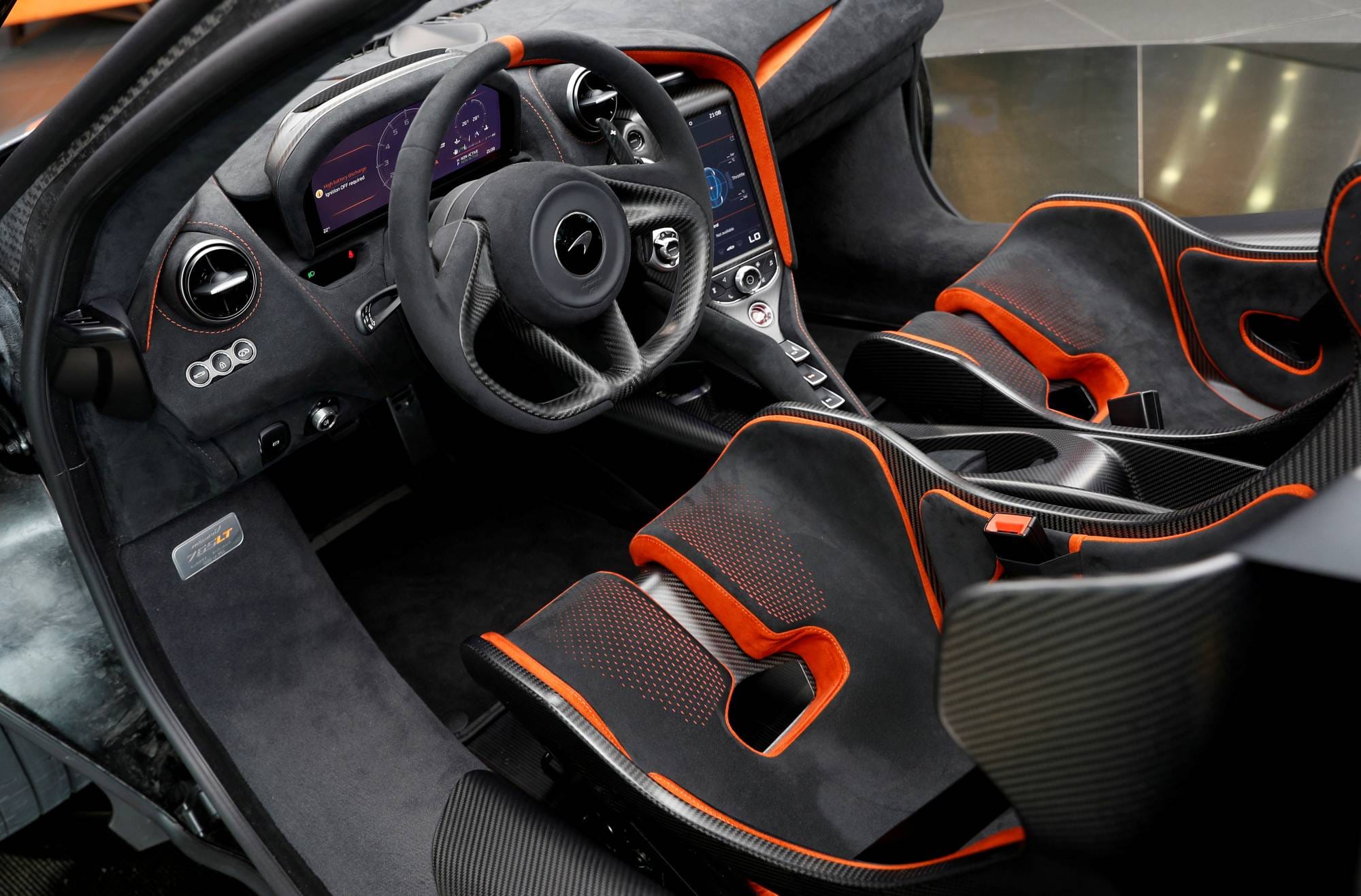 2021 Mclaren 765LT Interior Review Seating, Infotainment