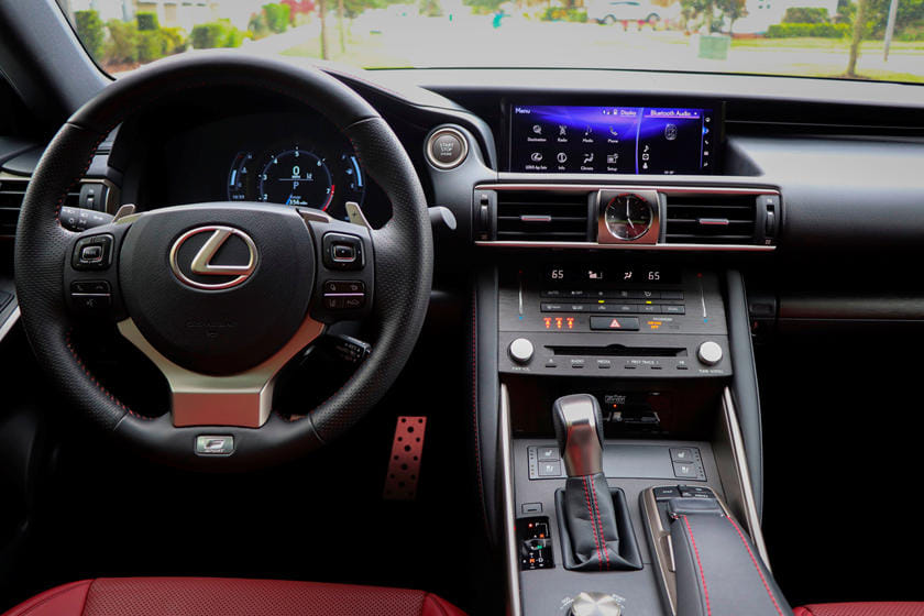 Lexus Is 300 F Sport Sedan Interior Review Seating Infotainment Dashboard And Features Carindigo Com