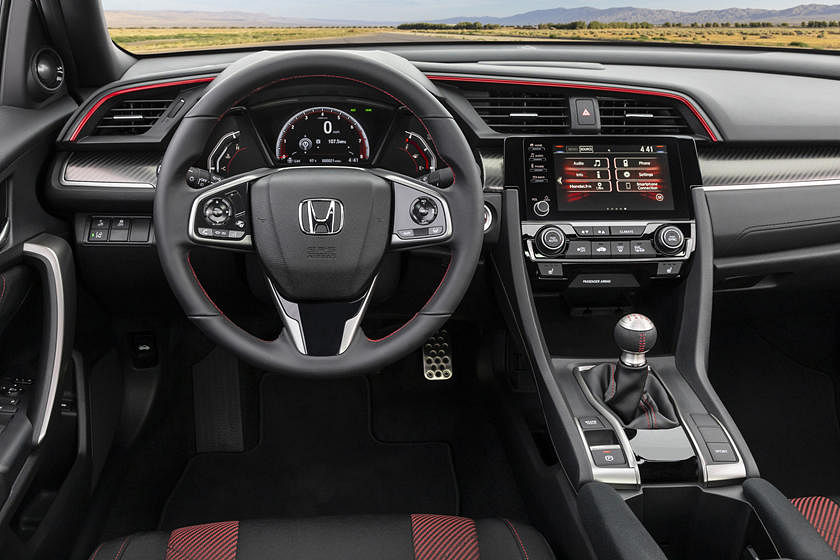 2020 Honda Civic Si Sedan Interior Review - Seating, Infotainment 