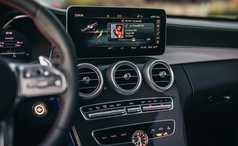 21 Mercedes Benz Amg C 63 S Coupe Interior Review Seating Infotainment Dashboard And Features Carindigo Com