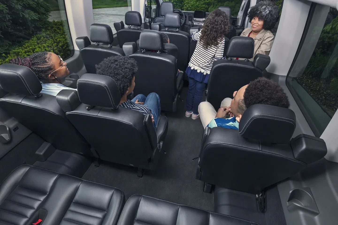 2021 Ford Transit Passenger Van Interior Review Seating, Infotainment