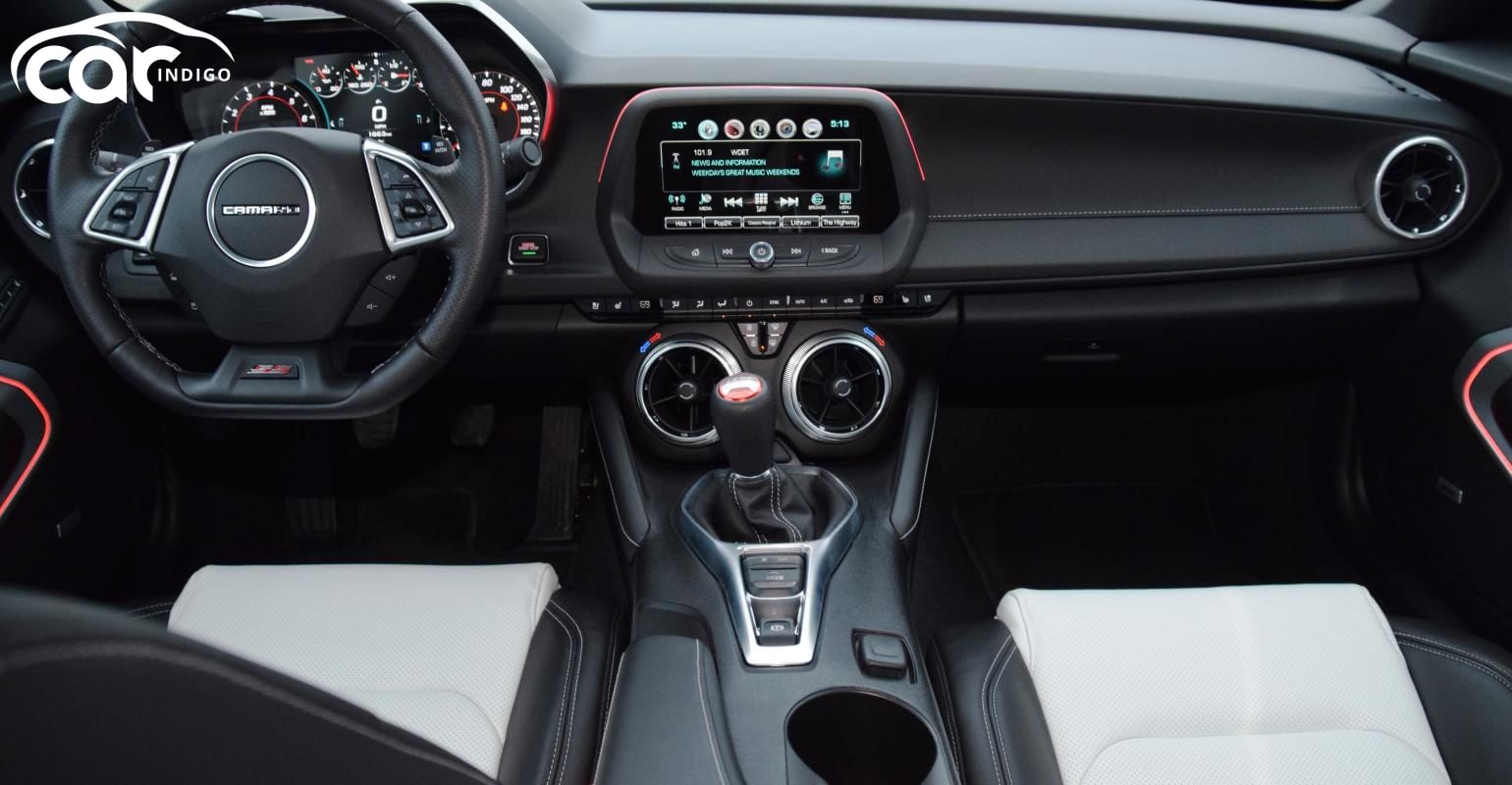 2020 Chevrolet Camaro Lt1 Coupe Interior Review Seating Infotainment Dashboard And Features Carindigo Com