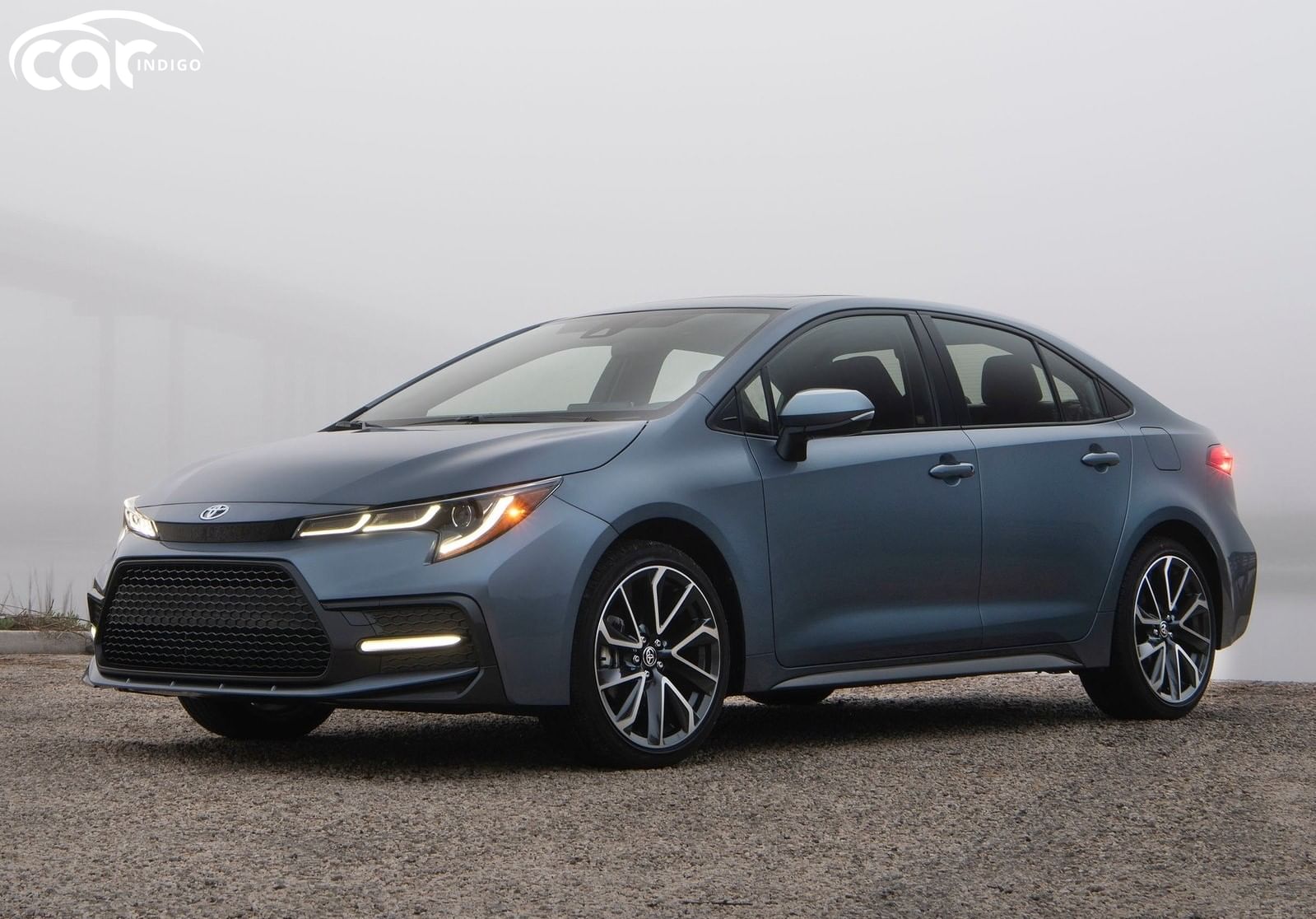 2022 Toyota Corolla Price Review Ratings And Pictures Carindigo Com Toyota Corolla 2022 Falcon Gray And Gray Interior