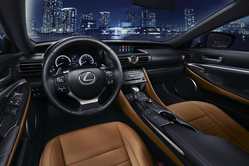 21 Lexus Rc 300 Interior Review Seating Infotainment Dashboard And Features Carindigo Com