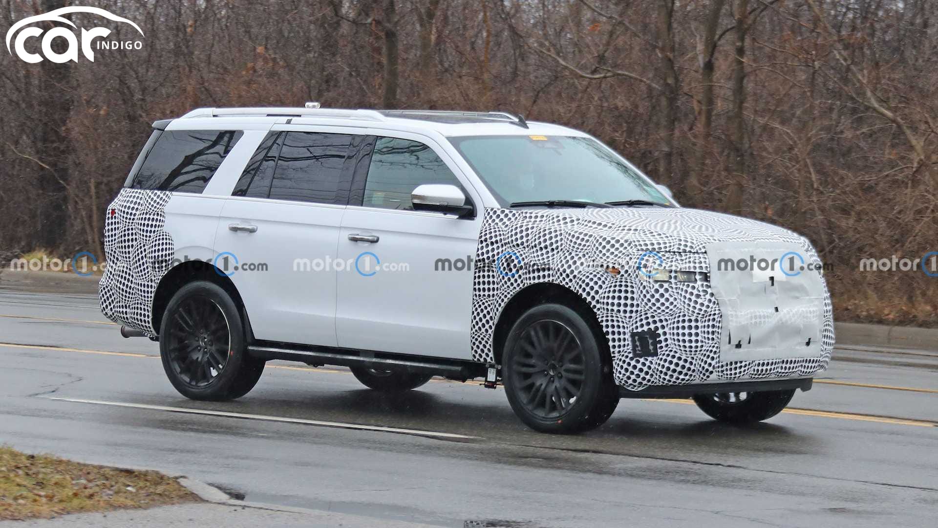 2022 Ford Expedition Hybrid Prototype Caught Testing With Camouflage 2022 Ford Expedition Review