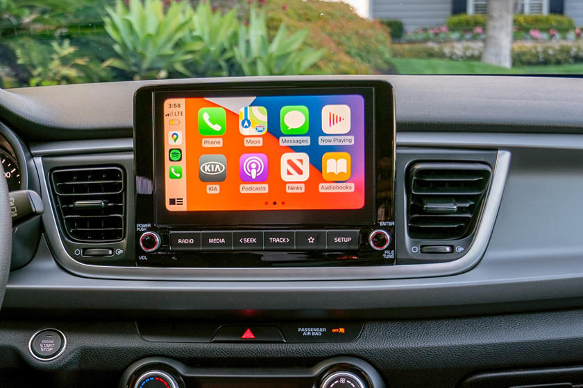 2021 Kia Rio Hatchback Interior Review Seating Infotainment Dashboard And Features Carindigo Com