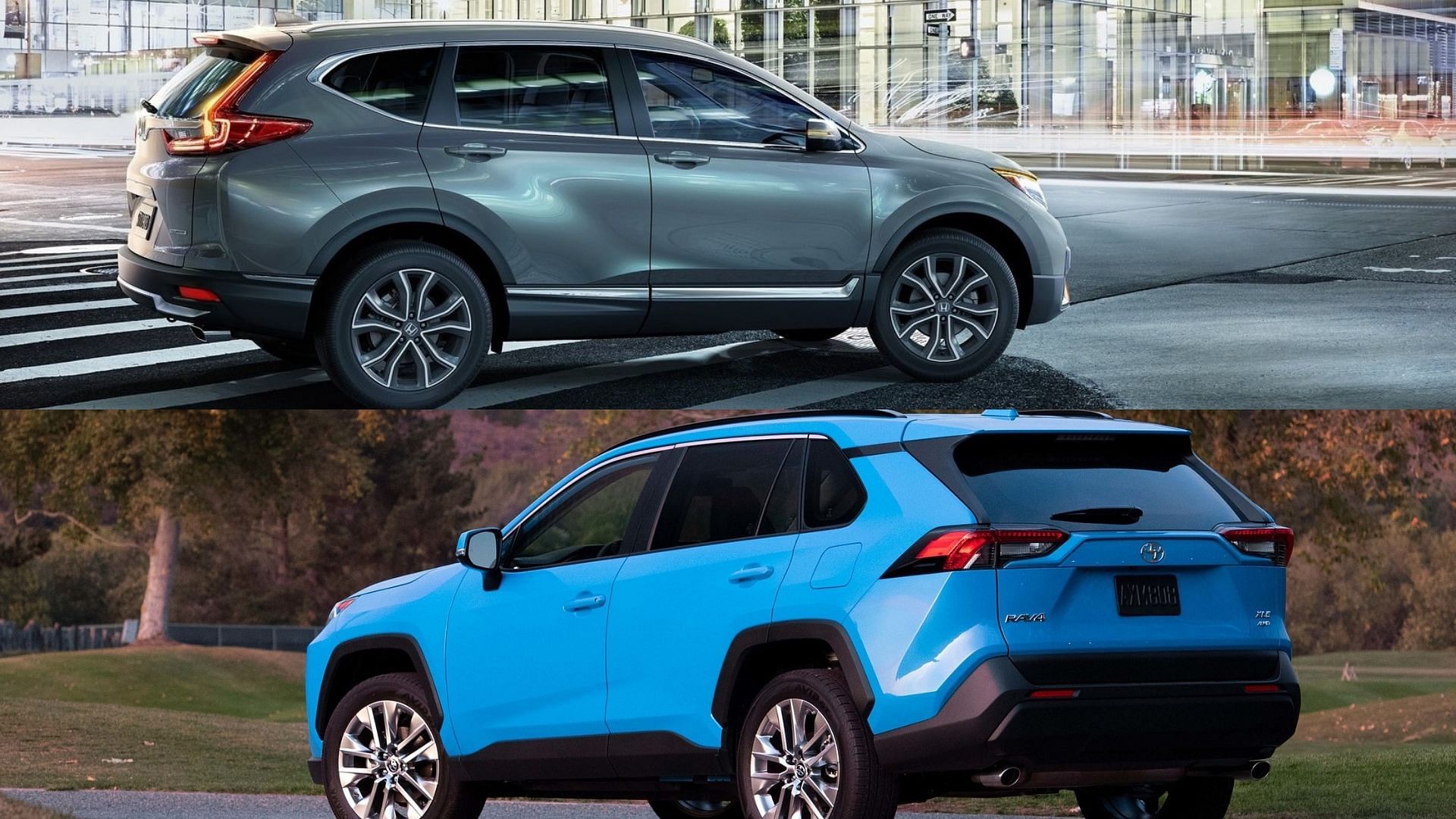 2021 Honda Cr V Vs Toyota Rav4 Prices Engine Mpg Interiors And Maintenance Costs Compared