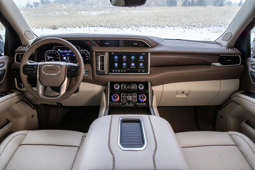 2021 GMC Yukon XL AT4 SUV Interior Review Seating, Infotainment