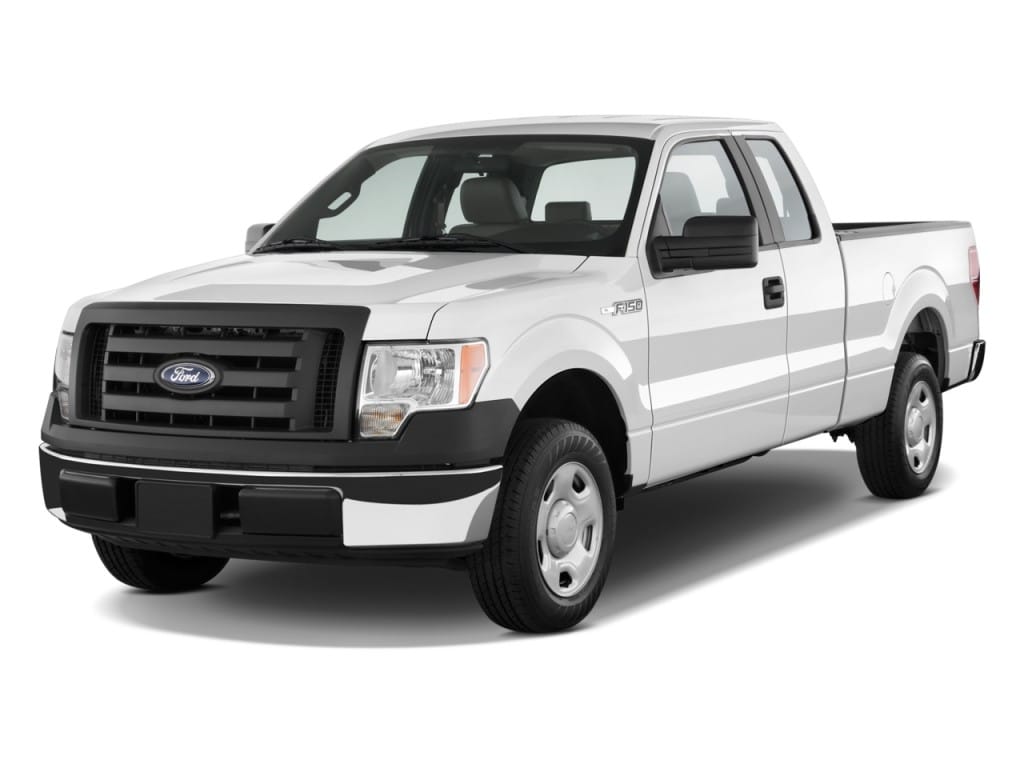 2013 Ford F-150 Regular cab exterior, colors, dimensions