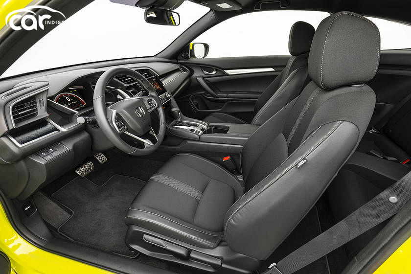 2020 Honda Civic Si Interior Review Seating Infotainment Dashboard And Features Carindigo Com - Honda Civic 2018 Seats Uncomfortable
