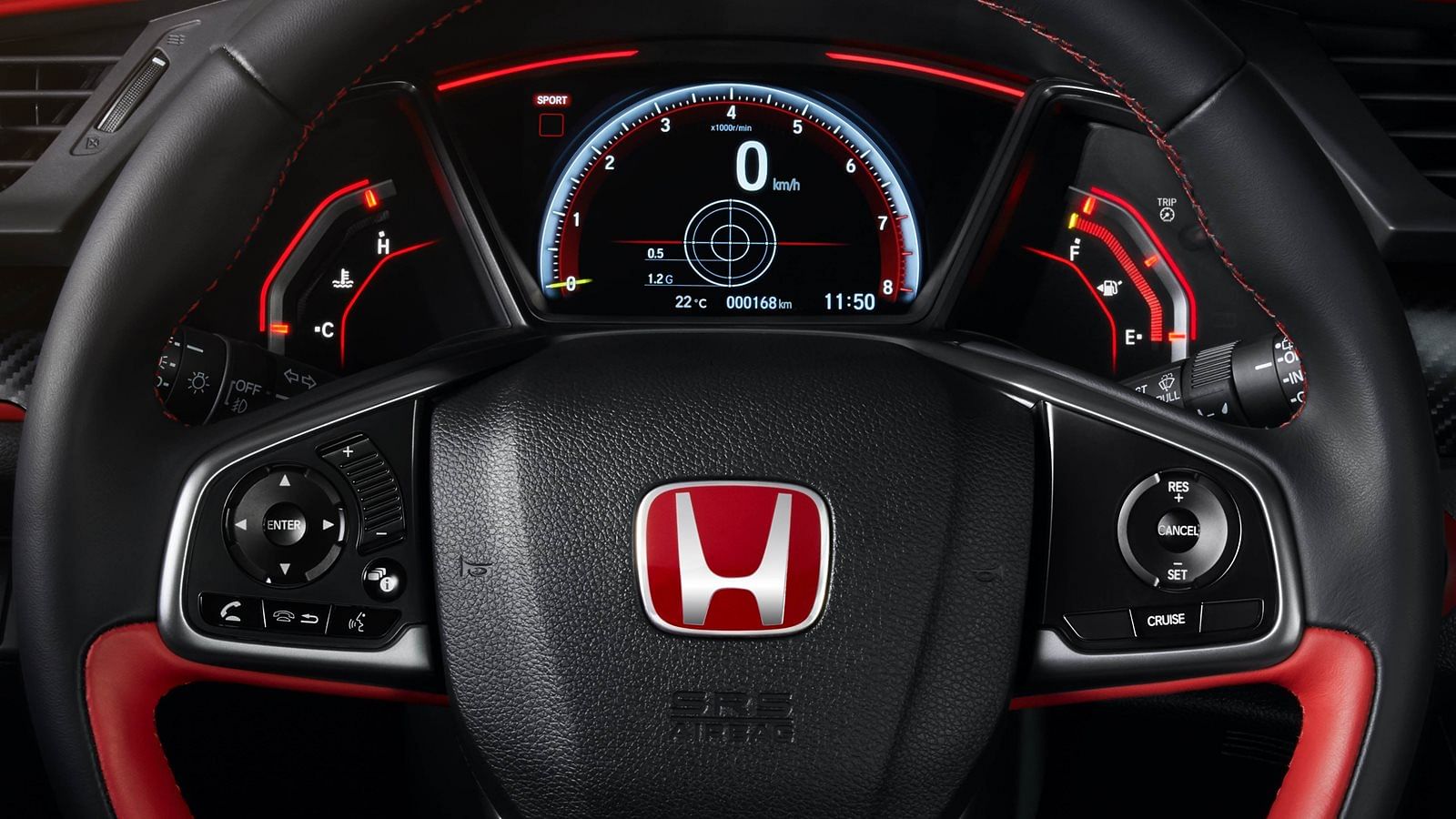 2017 Honda Civic Type-R Interior Review - Seating, Infotainment 