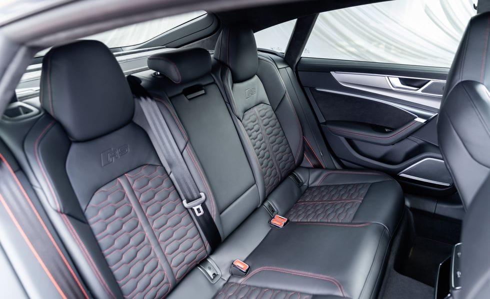 audi rs7 seats