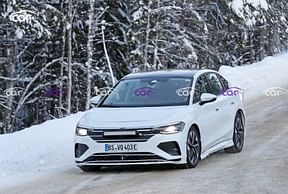 Volkswagen Aero B EV Sedan Spotted Again Winter Testing in Sweden